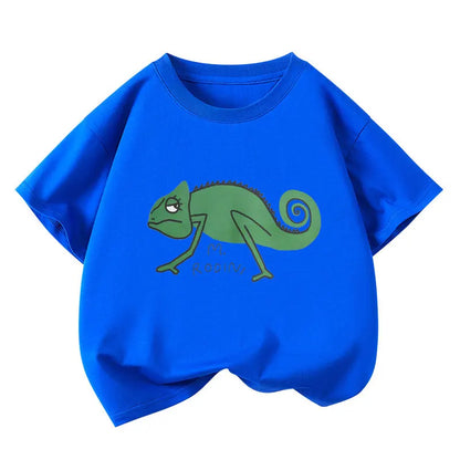 Kids Cartoon Print T-shirt