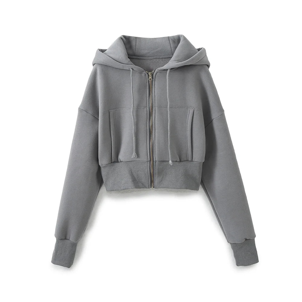 Women Pink Hooded Sweatshirt