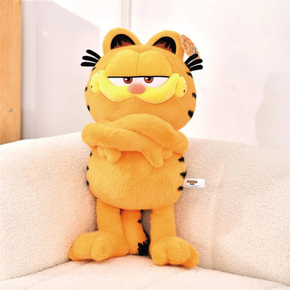 Original GARFIELD FAMILY Kawaii Soft Plush Toys Cute Cartoon Garfield Cat Odie Stuffed