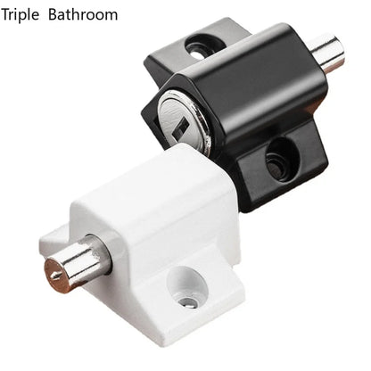 1 set of aluminum alloy telescopic window lock plastic steel sliding window anti-theft lock