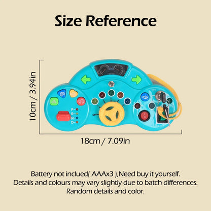 Montessori Busy Board Toys for Toddlers Gifts for 3 Year Old Baby Boys Girls