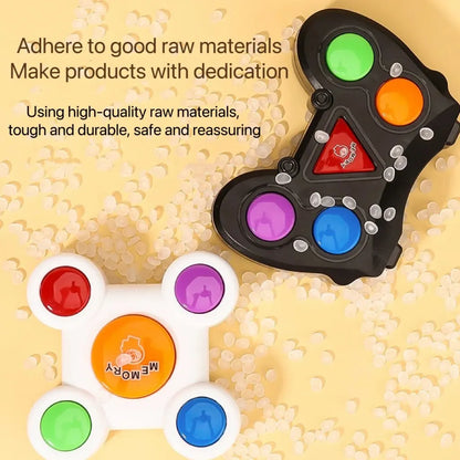 Square Memory Training Gaming Machine Clearance Button Toy Flash Pocket Gaming Machine Exercise Focus