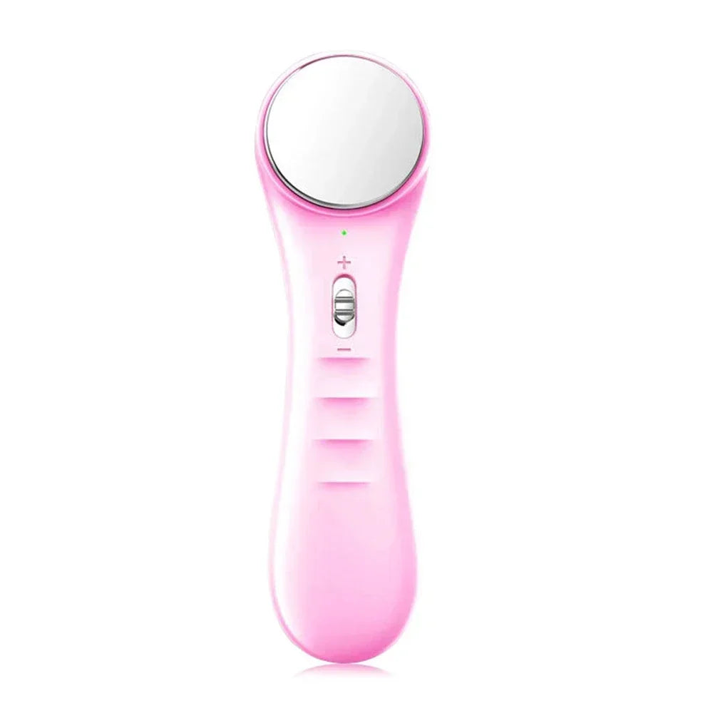 Electric Facial Beauty Device Ultrasonic Ionic Face Cleaner Anti-aging Machine High Frequency