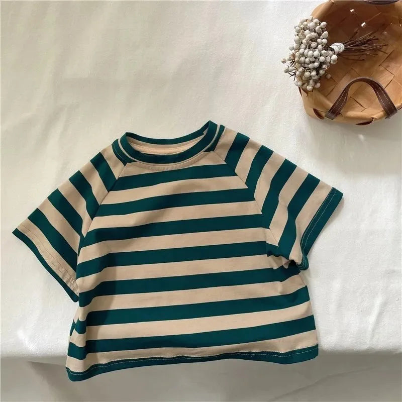 Fashion Striped Kids T-shirt