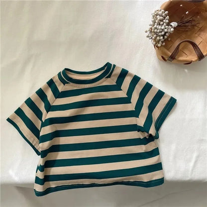Fashion Striped Kids T-shirt