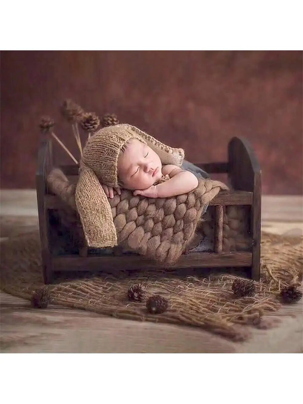 Newborn Wooden Photography Prop