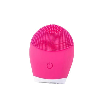 Electric Silicone Facial Cleanser Massager Skincare Massage Tool Beauty Machine Vibration