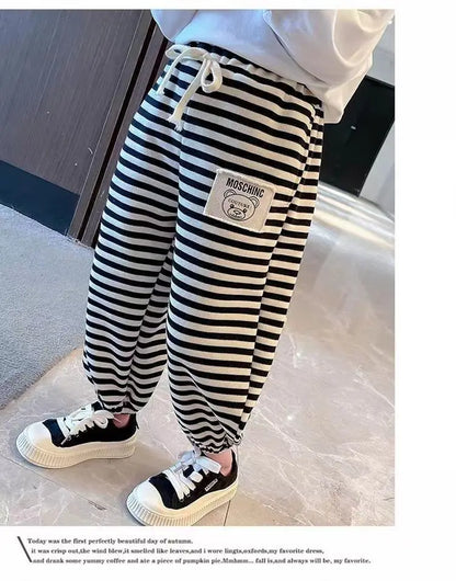 Toddler Striped Jogger Pants