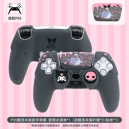 New Sanrio Cinnamoroll Kuromi Pochacco Cartoon Ps5 Ns Pro Kawaii Switch Pro Gamepad