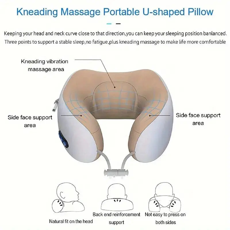Electric Neck Massage Pillow