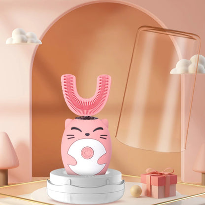 Sonic Electric Toothbrush Kids U-shaped Smart 360 Degrees Ultrasonic Tooth Brush Teeth Whitening