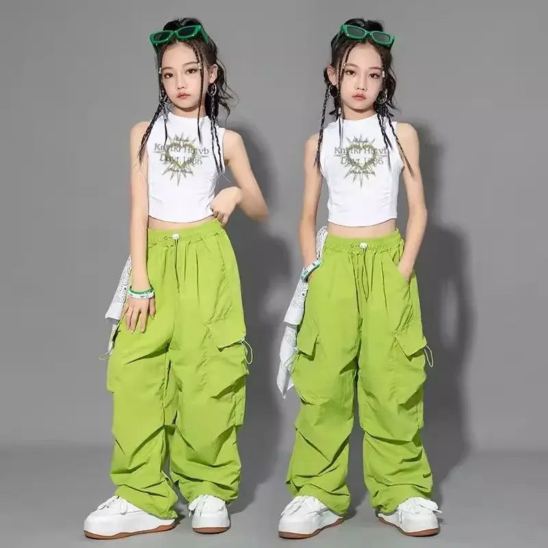 Kids Hip Hop Joggers Pants