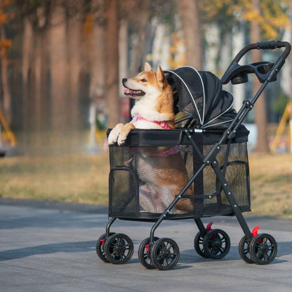 Pet Dog Cat Stroller