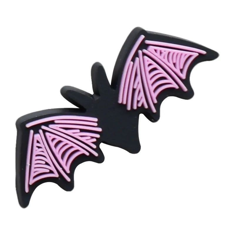 1pcs Women's Shoe Charms Halloween Witches Skull Shoe Accessories Decorations Buckle for Kids Boys Girls Gifts