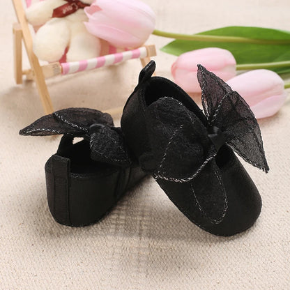 Soft Cotton Lace Baby Girl Princess Shoes 2023 Newborn Moccasins Shoes Cotton Sole