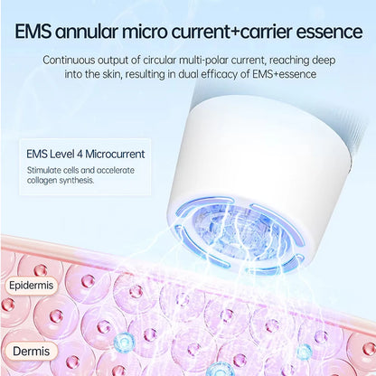 Microcurrent Facial Massage Device Hydra Pen H5 Wireless Automatic Applicator Skin Care