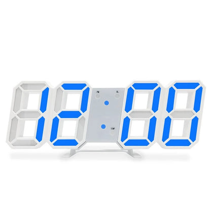 Simple Fashion Electronic Clock 3D Luminous Digital Clock Voice-activated Silent Alarm Clock