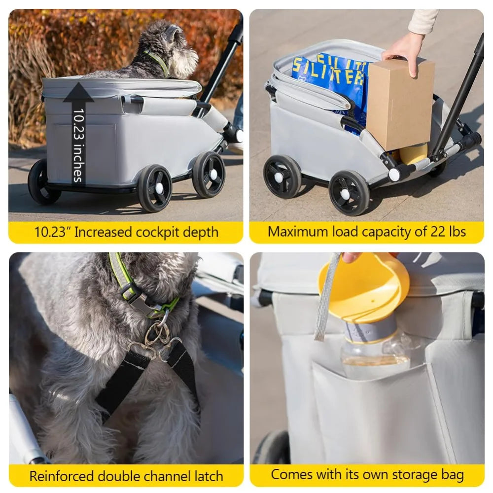 Small Pet Dog Stroller