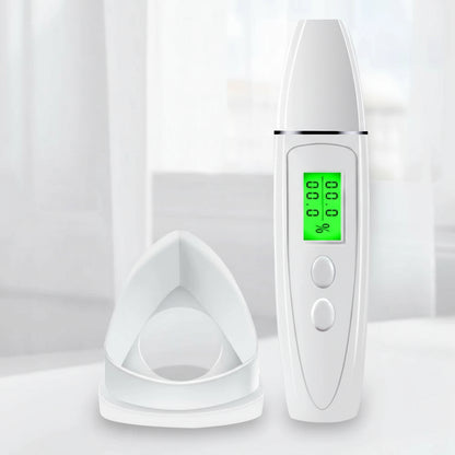 Face Skin Tester Portable Skin Analyzer Digital Aesthetic Moisture Tester Water Oil Monitor