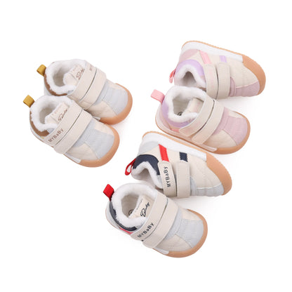 Baby Sneaker Autumn and Winter Style Kid Prewalking Shoes for 1-3 Years Boys and Girls