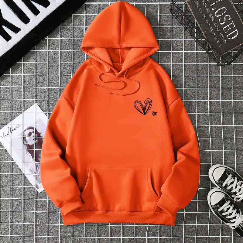 Women Graphic Love Hoodie 