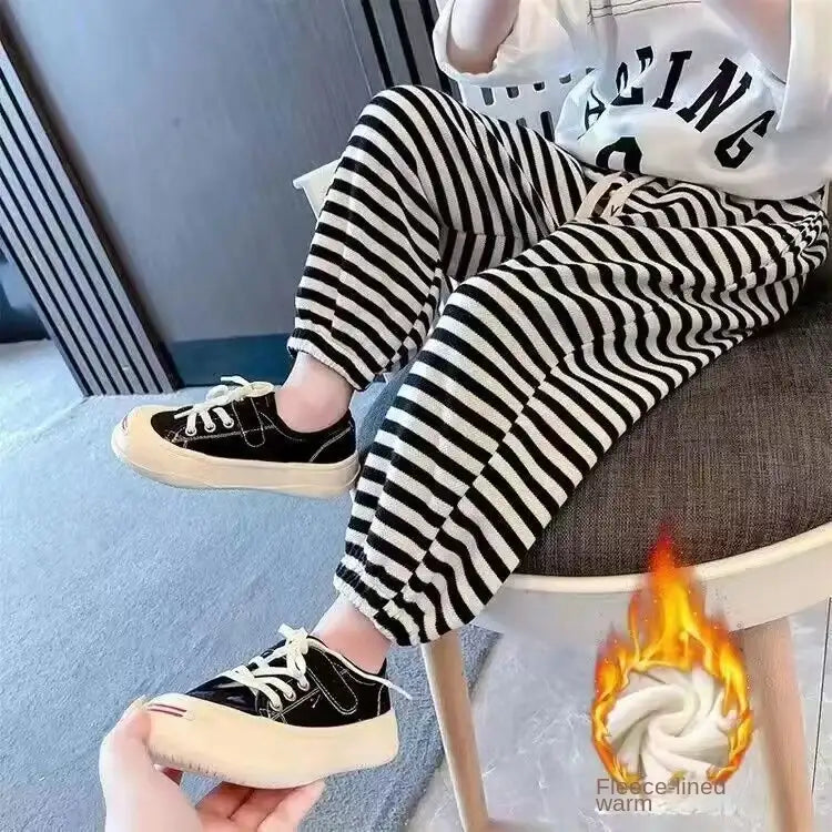 Toddler Striped Jogger Pants
