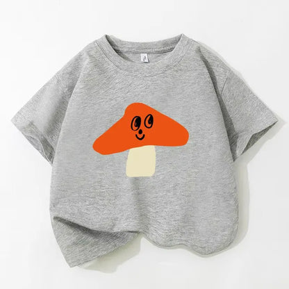 Kids Cartoon Print T-shirt