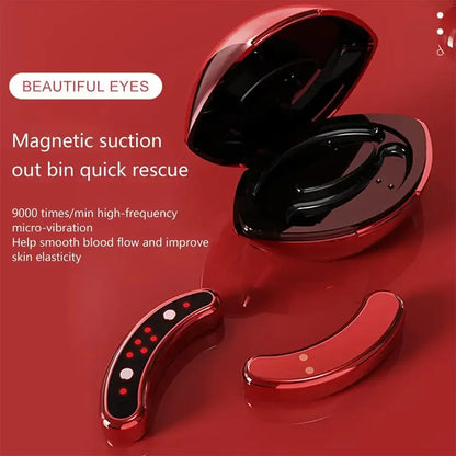 Mini 3D EMS eye area care exercises device EMS LED EYE Patch Eye Skin Renew Anti Aging Device