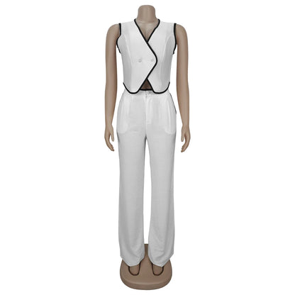 Women Elegant Pants Suit Set
