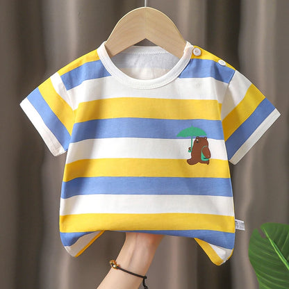 Children's Cotton Cartoon T-Shirt