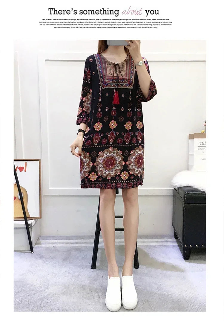 Women Bohemian Summer Dress