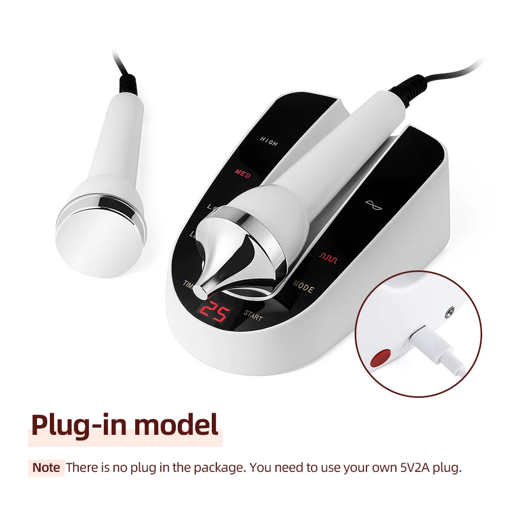 Ultrasound Skin Care Beauty Machine Skin Anti Aging High Frequency Face Eye Massager
