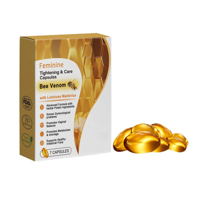 Bee Capsules Honey Bee Health Supplement Wellness Products Proteins Hormones