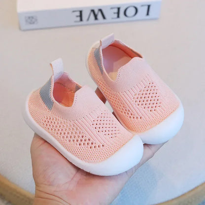 Candy Color Fashionable Simple Soft Soled Toddler Shoes for Boys and Girls