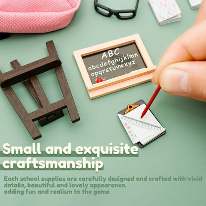 Mini Doll School Supplies