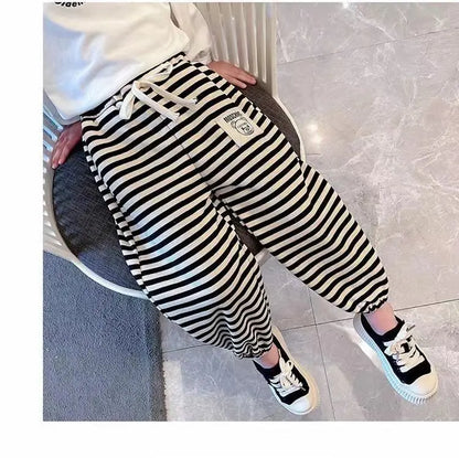 Toddler Striped Jogger Pants