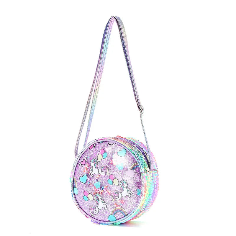 Kids Sequin Crossbody Bag