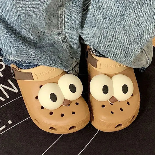 Funny Big Eye Shoe Buckle