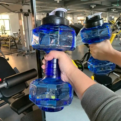 Dumbbell Water Bottle 2L