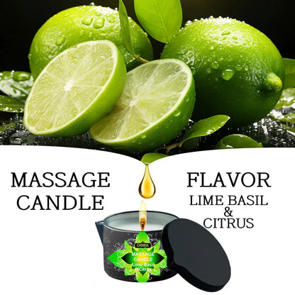 Massage Candle - Soy Wax Aromatherapy Candle