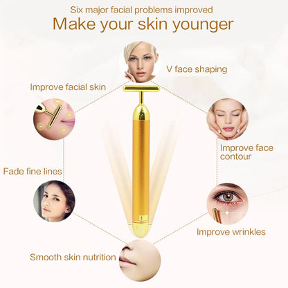 Beauty Roller Massager Wand Face Massage Tool Beauty Stick Face Lift Up Skin Shape Slim