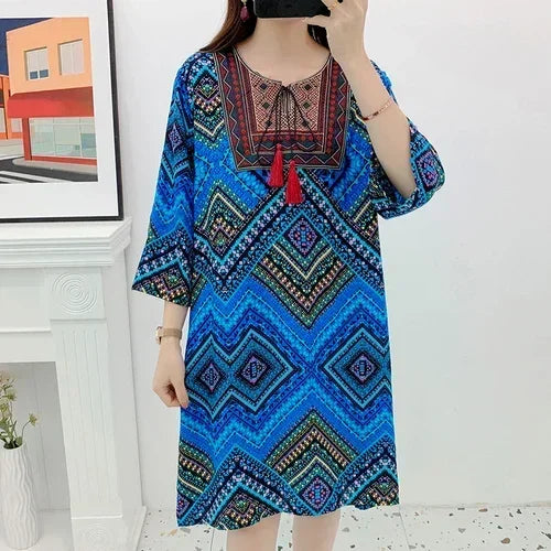 Women Bohemian Summer Dress