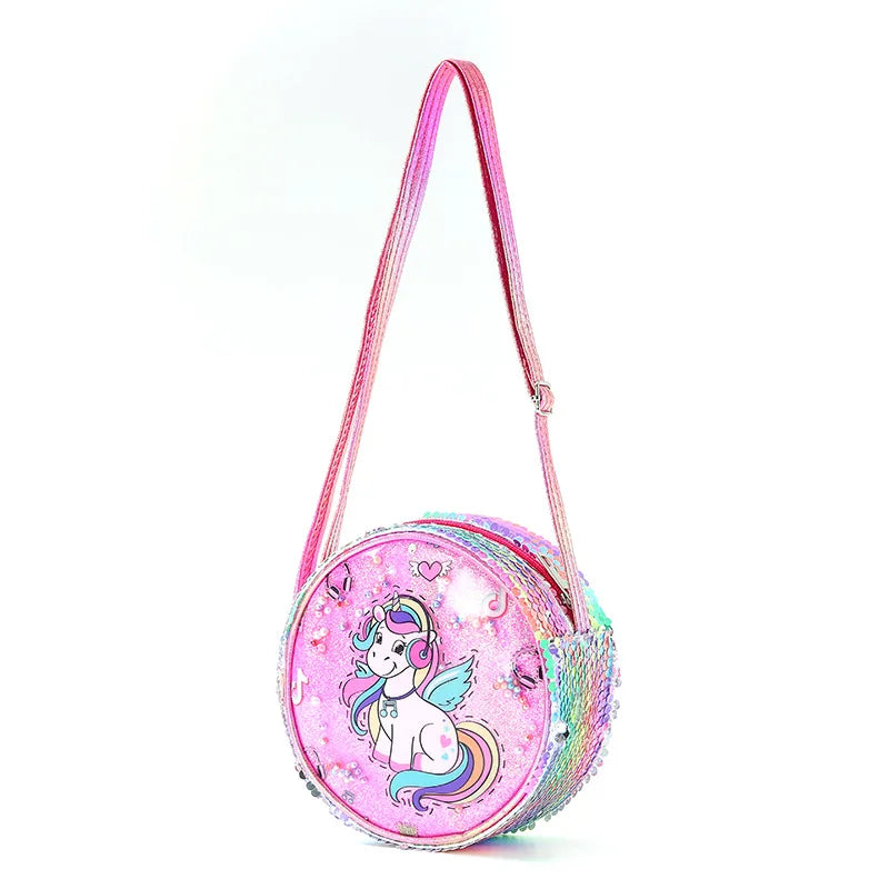 Kids Sequin Crossbody Bag