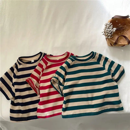 Fashion Striped Kids T-shirt