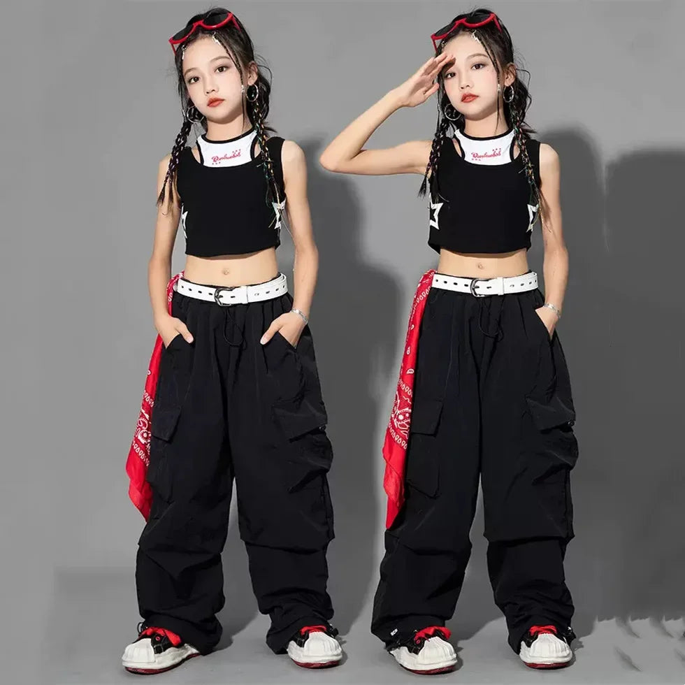 Kids Hip Hop Joggers Pants