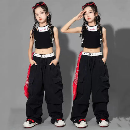 Kids Hip Hop Joggers Pants