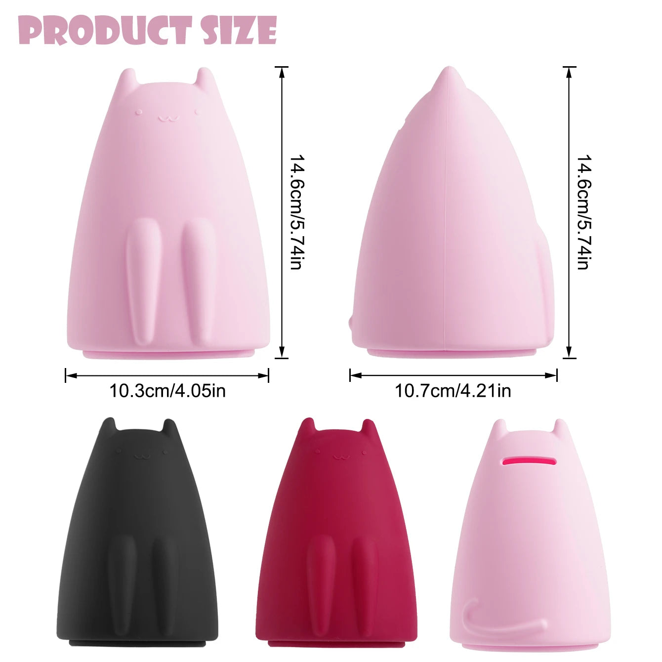 1PCS Cute Piggy Bank Silicone Cartoon Animals Money Bank For Girls And Boys Cash Collection