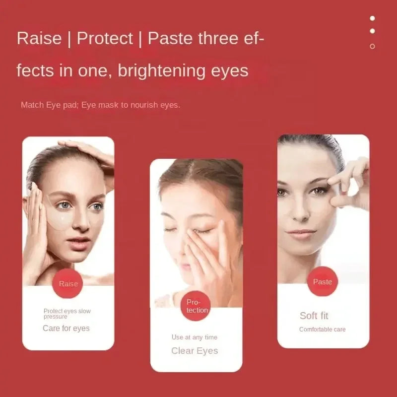 Mini 3D EMS eye area care exercises device EMS LED EYE Patch Eye Skin Renew Anti Aging Device