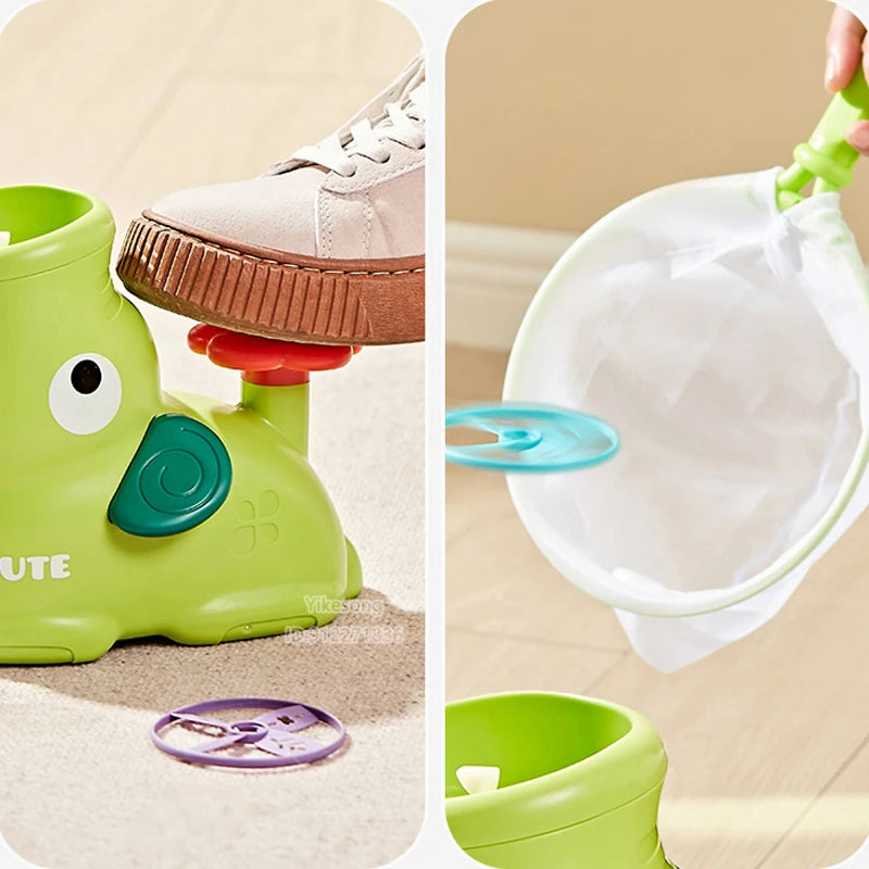 Flying Disc Air Rocket Launcher Toy