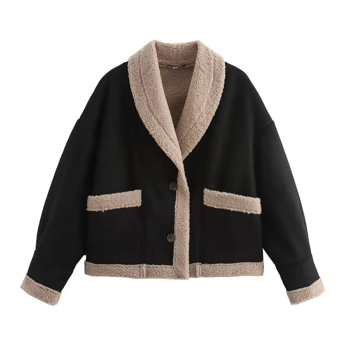 Women's Clothing 2024 Autumn and Winter New Fashion Casual Leather and Fur Lamb Wool